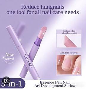 lot 5216 image: KAKA SEA Cuticle Pusher Nail Oil Pen Portable Ceramic - Retail $0