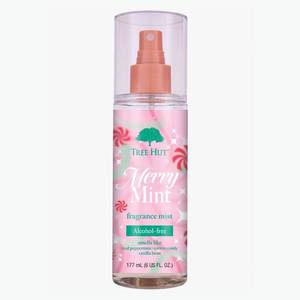 lot 5232 image: Tree Hut Fragrance Mist - Merry Mint - 6 fl oz - Retail $10