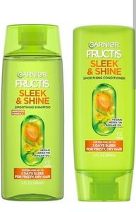 lot 5254 image: Garnier Fructis Sleek &amp Shine Smoothing Shampoo and Conditioner Set 3 FL OZ&nbsp