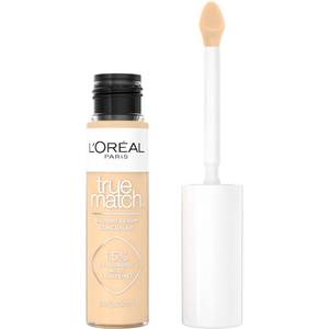 lot 5292 image: LOreal Paris True Match Radiant Serum Concealer, Brightening Under Eye Concealer Make Up with 1.5% Hyaluronic Acid and Caffeine, C3, 0.33 Oz - Retail $14