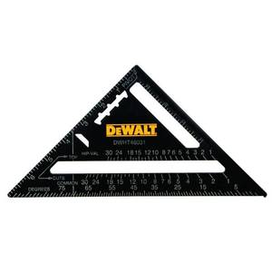 lot 3573 image: Dewalt 7-inch Premium Rafter Square - Set of 3