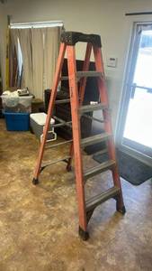 lot 3638 image: Werner 6-Foot A-Frame Ladder&nbsp