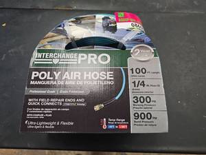 lot 8660 image: Interchange Pro Polyair Hose 100 ft 14 IN 300 PSI