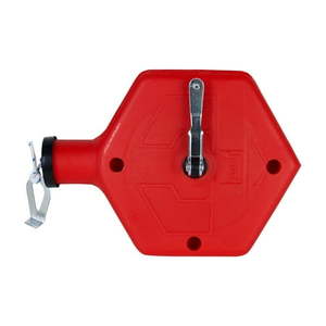 lot 8668 image: M-D Building Products 00760 0.06 in. x 100 ft. Red ABS Tuff Line Contractor Chalk Reel - Retail $204
