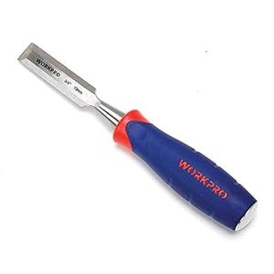 lot 8712 image: (3) WORKPRO 34 in. Wood Chisels (2) 12 in. - Retail $15