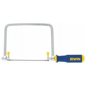 lot 8713 image: IRWIN Tools ProTouch Coping Saw 2014400 With Blade Pack - Retail $25