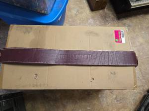 lot 8751 image: Occidental Leather Hand Crafted Belt Size Large