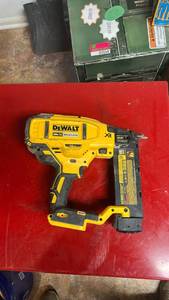 lot 8188 image: DeWalt XR Brushless Brad Nailer - Model DCN680 18 Gauge