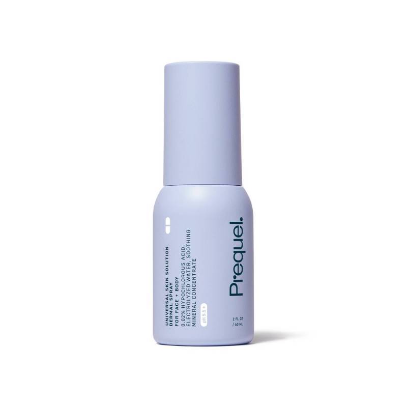 lot 138 image: Prequel Skin Universal Skin Solution Dermal Spray - Travel Size - 2 fl oz Hypoallergenic, Alcohol-Free, For Sensitive Skin - Retail $9