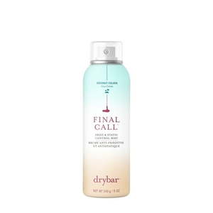 lot 116 image: Drybar Final Call Frizz & Static Control Anti Frizz Hair Spray Coconut Colada Scent  5 oz - Retail $31