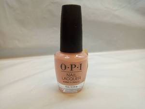 lot 155 image: OPI Nail Lacquer 15mL 0.5fl.oz Bubble Bath NLS86 - Retail $12