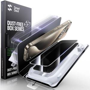 lot 4459 image: SMARTDEVIL 2 Pack Privacy Screen Protector for iPhone 15 Pro, Anti-Spy Military-Grade Shatterproof 9H Hardness Tempered Glass, Easy Installation Bubble-Free & Case-Friendly, Dust-Free Box