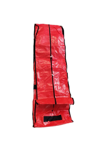 lot 5351 image: Homest Red Hanging Storage Organizer with Black Handles