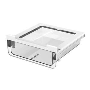 lot 11361 image: vacane Under Shelf Storage Drawer, Under Cabinet Spice Rack, Spice Organizer for Drawer Pull Out, Under Cabinet Basket Hanging Holder for Cupboard Pantry