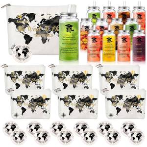 lot 11396 image: LemonRoad 12 Set 2026 Graduation Gift for Her Bulk 17oz Inspirational Tumblers Cup with Straw Lids Makeup Bags High School Class of 2026 Gift for Daughter End of the Year Grad Party Favors(Black)