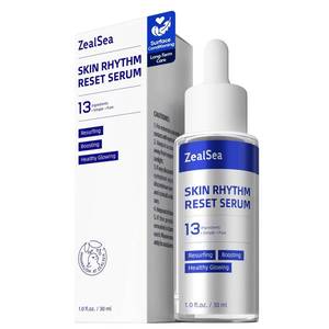lot 12150 image: ZealSea Skin Rhythm Reset Serum �� Clean Beauty, Non-Acid Daily Resurfacing Serum for Long-Term Use with 13-Ingredient, Barrier-Friendly, No Thickeners, Refines & Preps Skin for Better Absorption, 1oz
