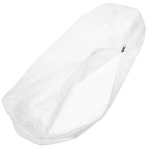 lot 12203 image: POPETPOP Neck Roll Pillow Case Bolster Pillow Cover with Zipper 15.74 Inch Cylindrical Cover for Round Couch and Bed Pillows Soft Inner Sleeve