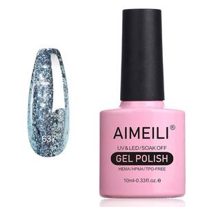 lot 12206 image: AIMEILI HEMA Free Gel Nail Polish, TPO Free, Soak Off U V Nail Art Glossy Long Lasting for Salon DIY Home - 669 10ml
