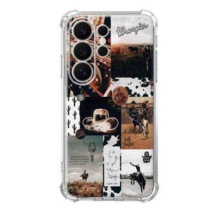lot 12221 image: IATMOMF Scottish Highland Cattle Case for Samsung Galaxy S25 Ultra, Hippie Wild Cow Animal Pattern for Men Women,Trendy Cool Soft TPU Bumper Cover for Samsung Galaxy S25 Ultra (Not As Pictured)