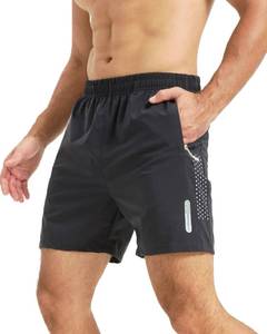 lot 12224 image: Apprivoise-moi Mens Athletic Shorts Lightweight Quick Dry Workout Shorts 5 7 9 Gym Sports Basketball Tennis Golf Running Jogging Hiking Linerless Dark-Grey (Size L)