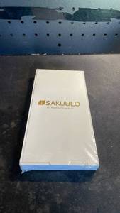 lot 12233 image: SAKUULO Floral Smartphone Case X004TIJP7L Transparent Black