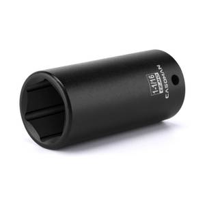 lot 12238 image: CASOMAN 12 Drive x 1-116 Deep Impact Socket, 6-Point, SAE, CR-MO