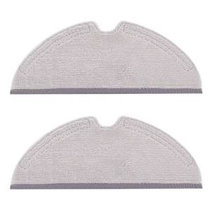 lot 20382 image: roborock 2 Pack Microfiber Mop Cloths for Q 5, Q5 Pro, Q5 Pro, Q7, Q7Max, Q8Max, Q8Max, E Series, S5, S5 Max, S 6, S6 Pure, S6 MaxV Robot Vacuum Cleaner, Mop Pad Replacement Accessories
