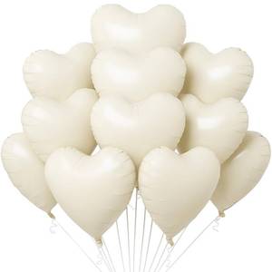 lot 20437 image: Heart-Balloons Valentine-Balloon 12PCS 18 Love Foil Balloons Birthday Party Anniversary Wedding Engagement Decorations Baby Shower Bridal Supply