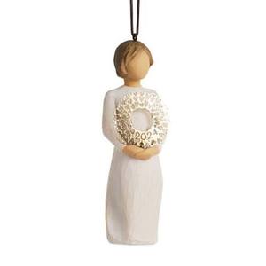 lot 4438 image: Willow Tree Susan Lordi 2024 Ornament