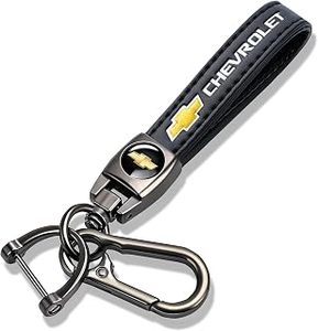 lot 12287 image: Chevrolet Chevy Bowtie Keychain with Split Ring Key Holder