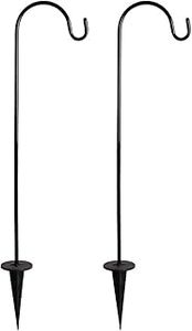 lot 18158 image: Ground Stake Shepherd��s Hook, Black