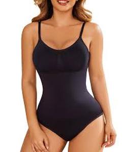 lot 18173 image: AegisChic MediumLarge Women��s Seamless Shapewear Bodysuit with Triangle Briefs, ML