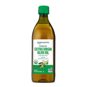 lot 20451 image: Amazon Grocery Extra Virgin Olive Oil Cold Extracted 500mL