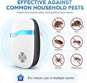 lot 6141 image: High-Power Frequency Conversion Insect Repellent 4 Pack