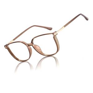 lot 6222 image: PRIVOZA Blue Light Blocking Glasses WomenMen, Fashion Imitation Wood Grain Eyeglasses UV Ray Filter Computer Gaming Glasses (Black)
