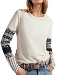lot 6229 image: synound Womens Waffle Knit Tops Thumb Hole Floral Cuffs Long Sleeve Shirts Casual Crew Neck Slim Fit Pullover Shirts White size M