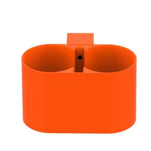 lot 6243 image: Cup Holder for YETI Tundra Coolers��Fits Slim 12 oz Cans (355ml)(Orange)