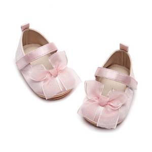 lot 6292 image: HONGTEYA Infant Baby Girls Mary Jane Flats Non Slip for Toddler First Walkers Soft Sole PU Leather Crib Shoes Sneaker Wedding Party Christmas Princess Dress Shoes Baby Moccasins Girls Size 0-6 Months