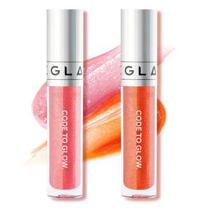lot 6329 image: Glam Code Lip Gloss Set �� Color-Changing Lip Gloss for Daily Glow �� Glossy Lip Oil with Vitamin E & Shea Butter for Deep Hydration Lightweight, Non-Sticky & Sensitive Skin Friendly