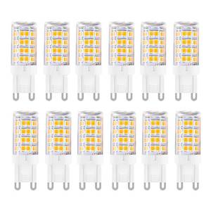 lot 10161 image: Yosenmi G9 LED Light Bulbs, 5W(40W Halogen Equivalent), 100V-240V, 430LM, Warm White 3000K, G9 Base Non-Dimmable Light Bulbs for Home Lighting,12-Pack