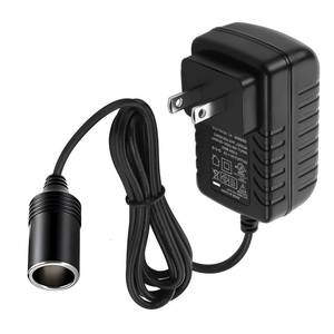 lot 10168 image: LBSC 110v to 12v converter,Car Cigarette Lighter Adapter - AC to DC Converter(110V-240V to 12V),Car Power Adapter 2A 24W,Compatible with Car Purifier,humidifiers,Car bluetooth,camping shower, and more