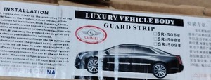 lot 5360 image: Shimei Luxury Vehicle Body Guard Strip SR-5068 SR-5088 SR-5098