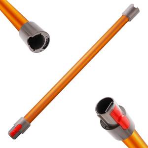 lot 5365 image: Qygba Replacement Wand Tube for Dyson Stick V15 V11 V10 V8 V7 Vacuum Parts, Extension Vacuum Replacement Parts, 28.7 In (Orange)