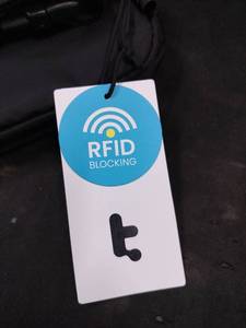 lot 6412 image: Tomtoc RFID Blocking Travel Organizer Pouch Model TS3S1D1