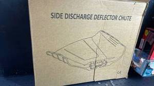 lot 9506 image: Side Discharge Deflector Chute Lawn Mower Attachment