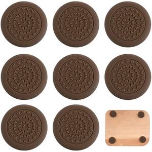 lot 10355 image: Anti-Slip Cutting Board Stabilizer Pads - 8Pcs Self-Adhesive Rubber Feet for Cutting Board Waterproof Shock-Absorbent Noise Reducing for Chopping Blocks Furniture(4cm1.57in)