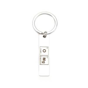 lot 10394 image: SHTALHST OMG Funny Keychain, Chemistry Element Keychain, Fun Gift for Chemistry Lover, Humorous Gift for Men and Women