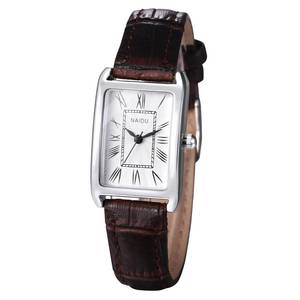 lot 10405 image: OIDEA Womenfts Leather Strap Watch Elegant Rectangular Womens Watches Retro Square Quartz Ladies Watches Casual Business Dress Wristwatch Gifts for Her, White Dial Brown Band