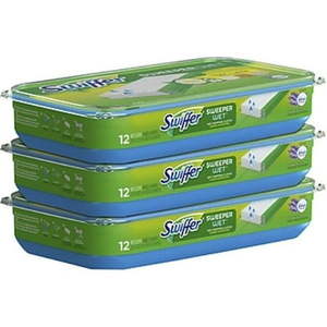 lot 11445 image: Procter and Gamble PGC55311 10 x 8 in. Lavender Vanilla and Comfort Wet Refill Cloths  White - Pack of 36