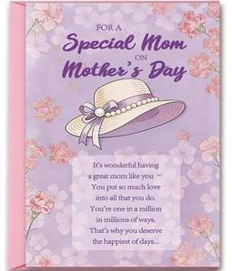 lot 12306 image: OJsensai Happy Motherfts Day Card, Mothers Day Gifts Ideas for Special Mom, Happy Motherfts Decoration